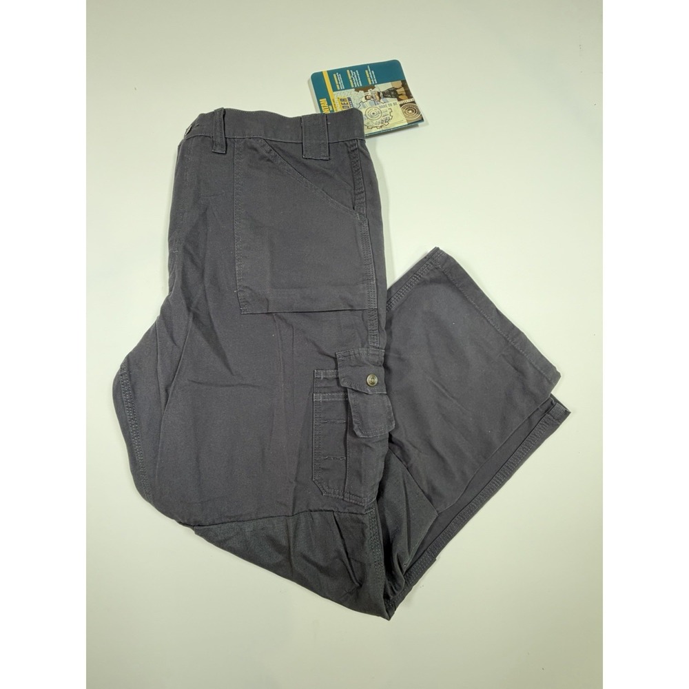 Blaklader Workwear Pants Mens 40x30 Gray Cargo Utility Reinforced 1670